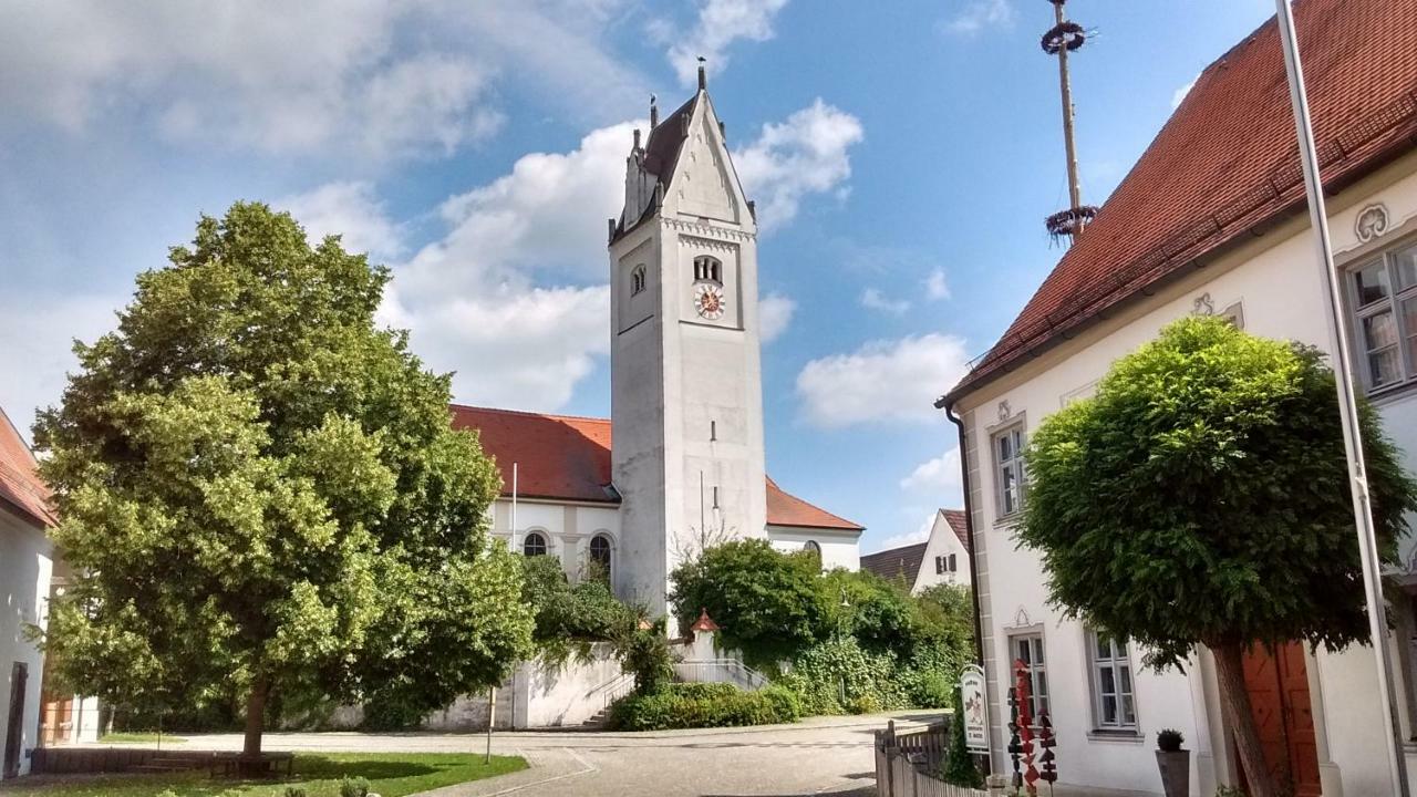 Ferienwohnungenaufdemdorf Nahe Legoland Neuburg an der Kammel Buitenkant foto